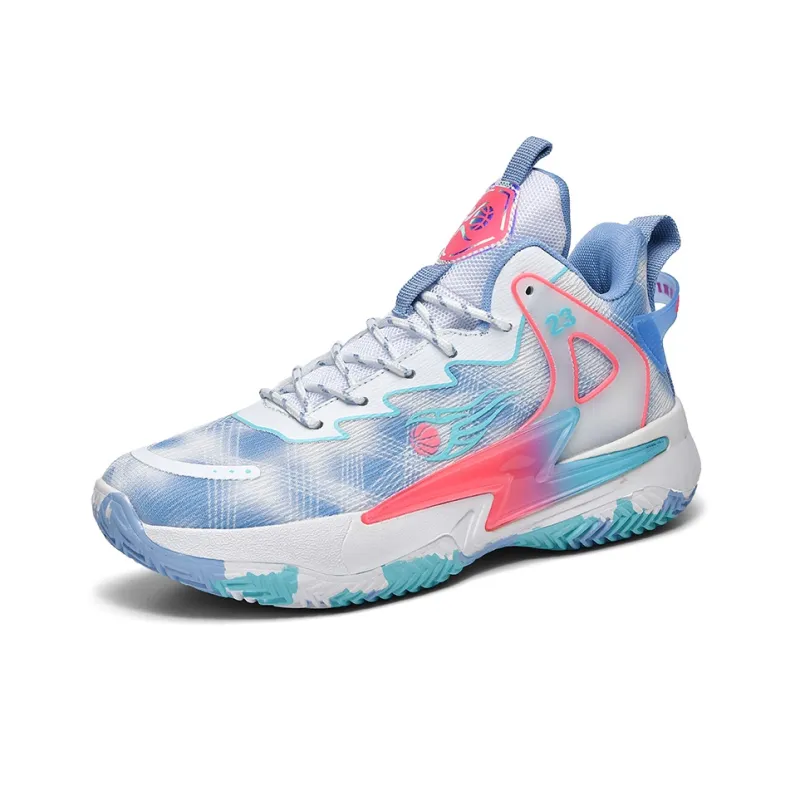 ATAY Cushioned Slip-Resistant Abrasion-Resistant Mid-Top Basketball Shoes Unisex-13