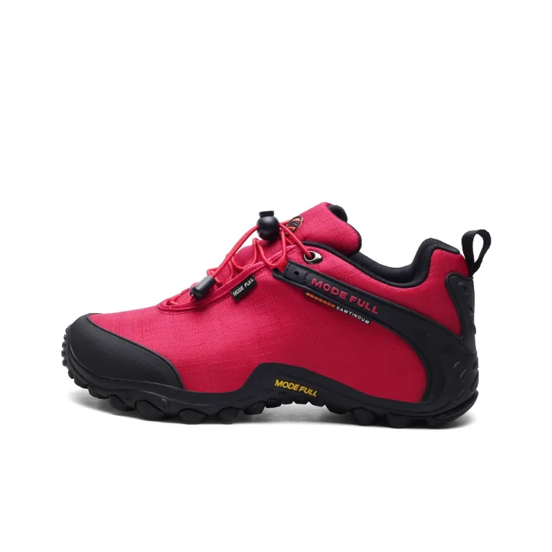 MODE FULL Cushioning Anti Slip Wear Resistant Water Resistant Supportive Impact Resistant Low Top Hiking Shoes Women's-2