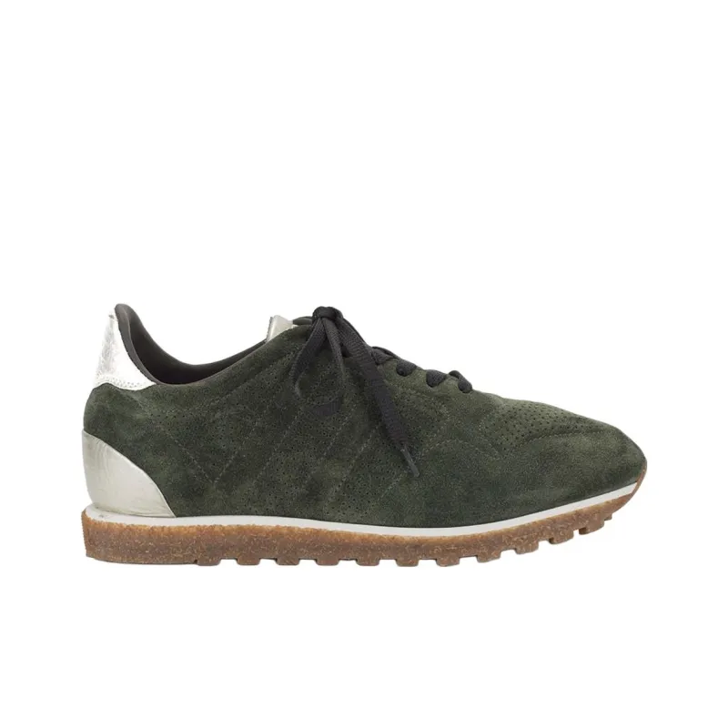 Alberto Fasciani Low-Top Casual Shoes Women's Army Green-1