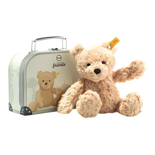 Steiff Jimmy Teddy Bear In Suitcase Teddy Bear Plush Toy Box Dolls Plush Doll 25cm High