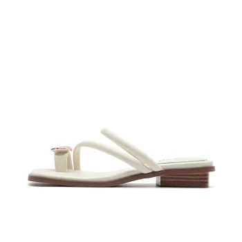 EBLAN Odor Resistant Quick Dry Flip Flops Women's Beige