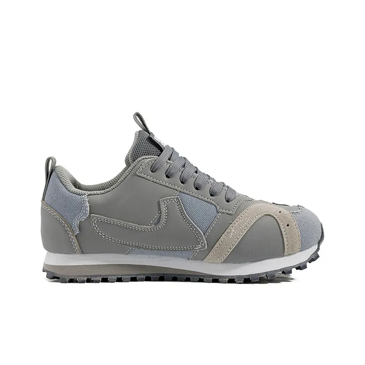 FUERSEN Lightweight Low Top Casual Shoes Unisex Gray-3