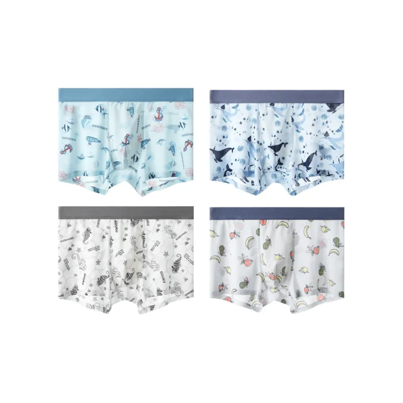 MIIOW Cool One Summer Series Underpants Men's 4 Pack-9