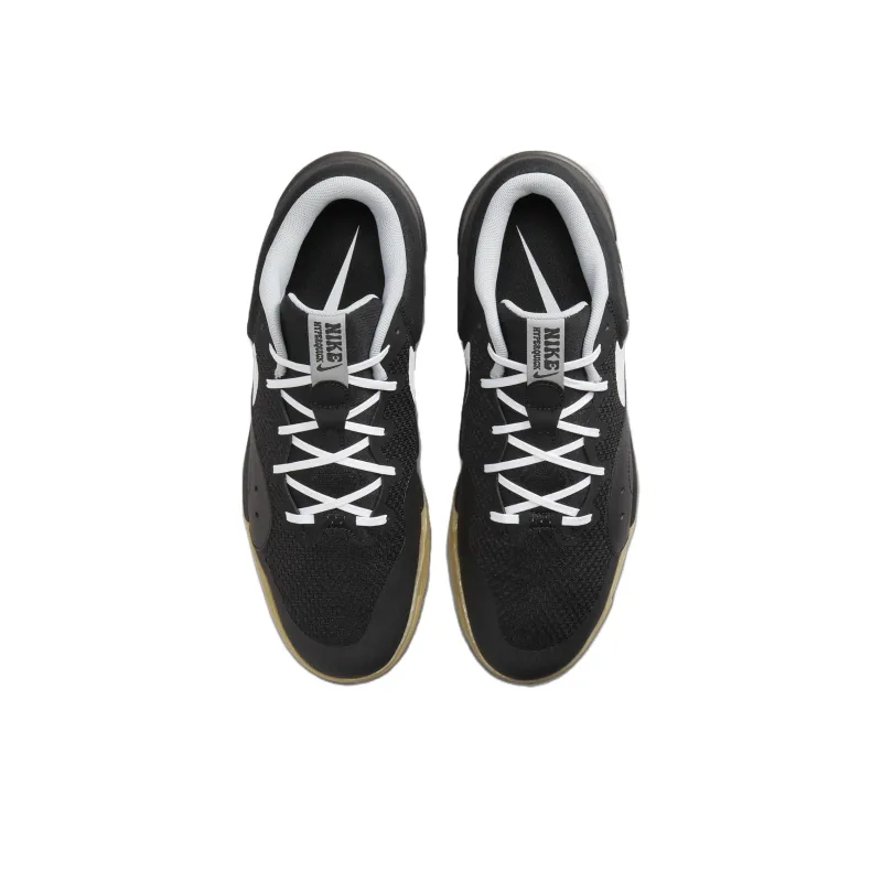 Nike Hyperquick Black White Flat Silver-2