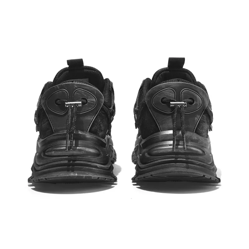 Masongarments Shark Tooth Series Running Shoes Unisex Low Top Black/Gray/White/Beige/Galaxy Gray-82