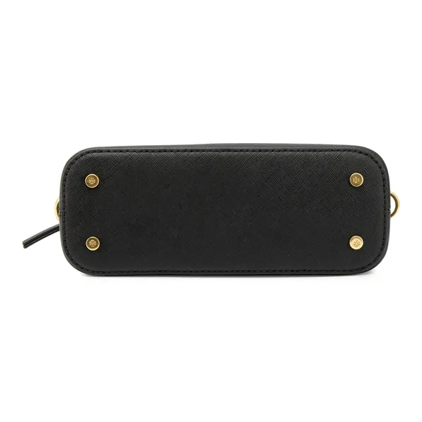 TORY BURCH Emerson Leather Dome Bag One Shoulder Handbag Women's Black-7