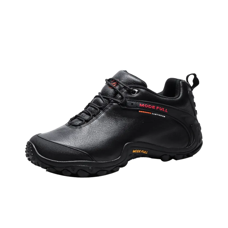 MODE FULL Cushioning Anti Slip Wear Resistant Water Resistant Supportive Impact Resistant Low Top Hiking Shoes Men's-2