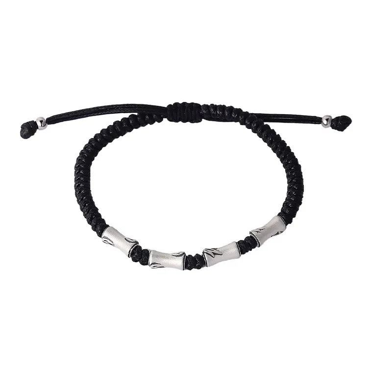 MAGICPOLE 999 Fine Silver Rope Bracelets Unisex-5