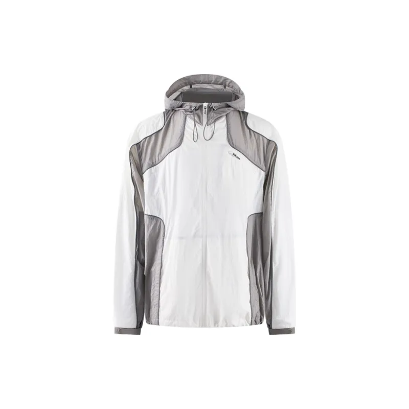 OE Sun Protection Clothing Unisex White Gray-0