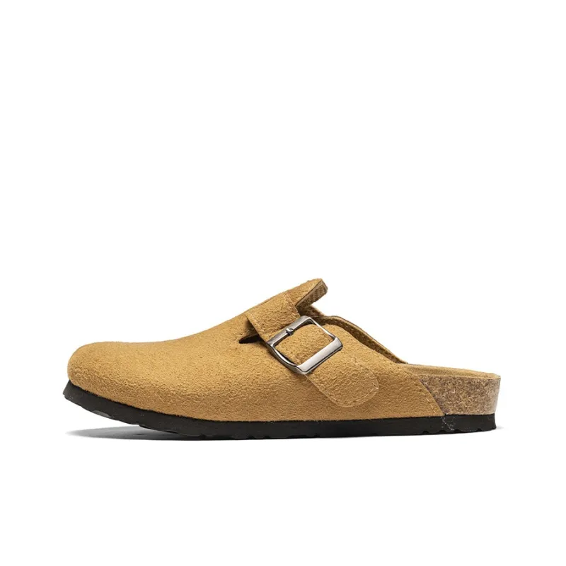 YIVELOVE Rubber Sole Slip Resistant Wrap toe Slippers Unisex-0