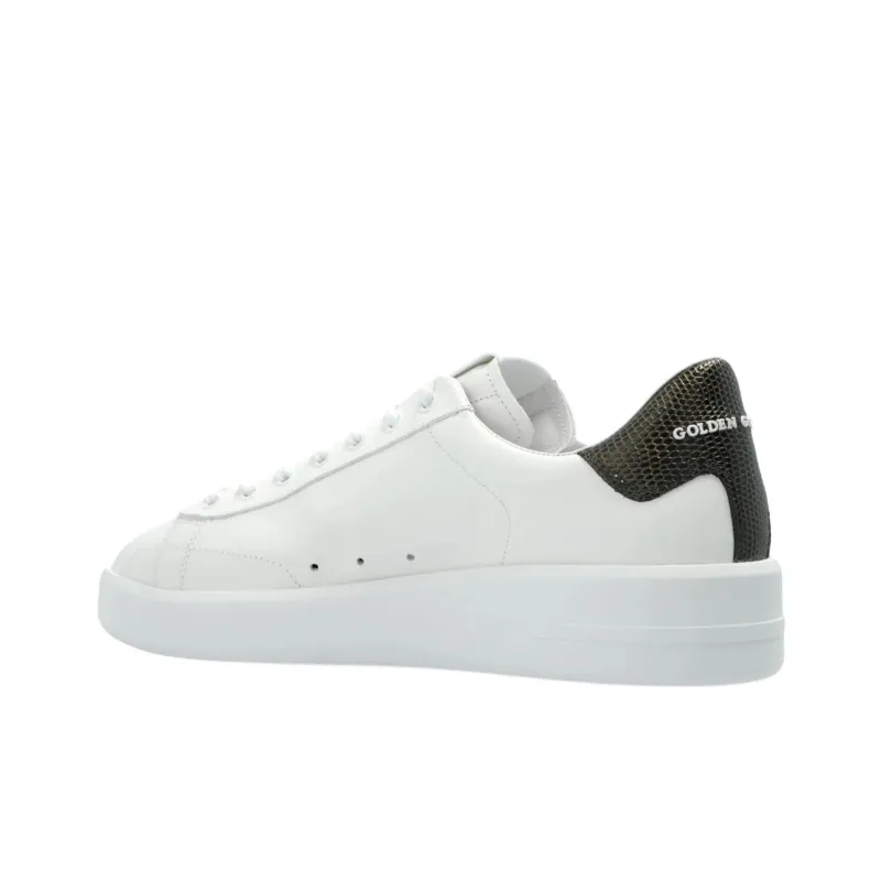 Golden Goose Pure New Low Top Skateboard Shoes Men's White-3
