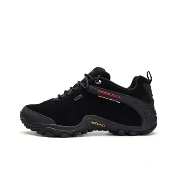 MODE FULL Cushioning Anti Slip Wear Resistant Water Resistant Supportive Impact Resistant Low Top Hiking Shoes Men's