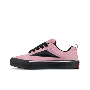 LuzaoT SUPER DRAG Puffy Shoes Anti Slip Wear Resistant Low Top Skateboard Shoes Women's Black Pink