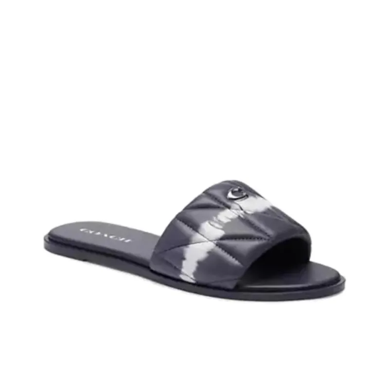 COACH Slide Slippers Women's Marine Blue-3