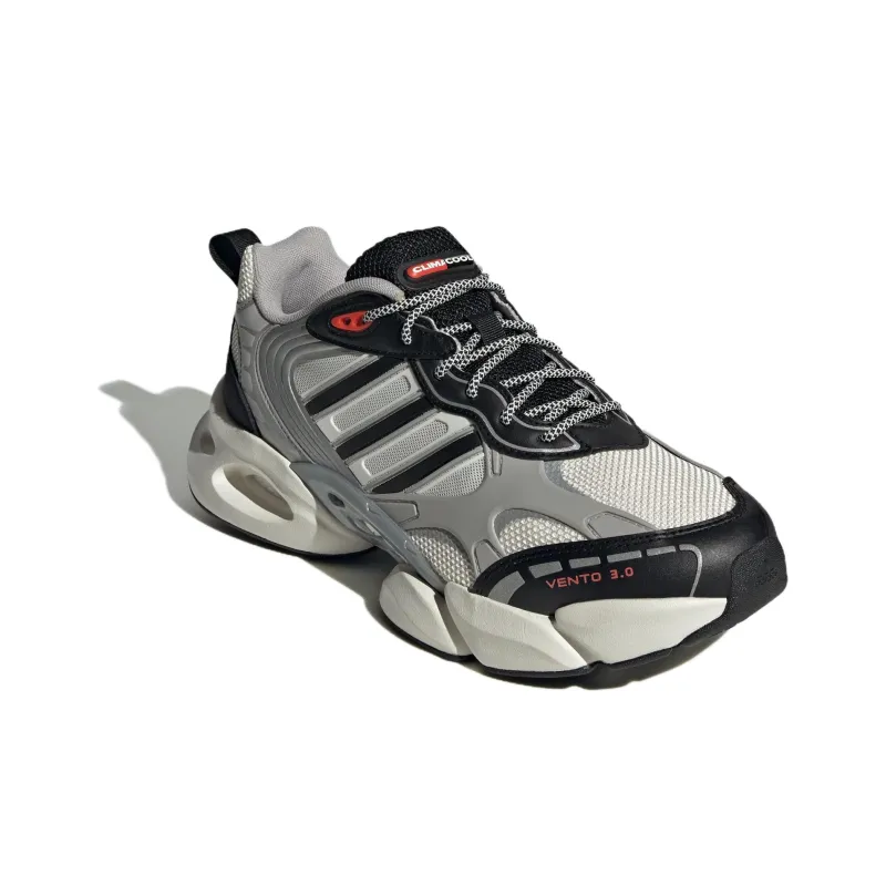 Adidas Climacool Anti-Slip Wear-Resistant Low-Top Casual Running Shoes Men's White Black Gray-2