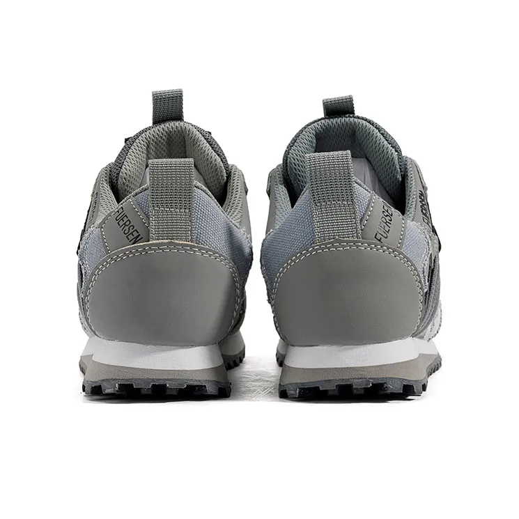 FUERSEN Lightweight Low Top Casual Shoes Unisex Gray-5