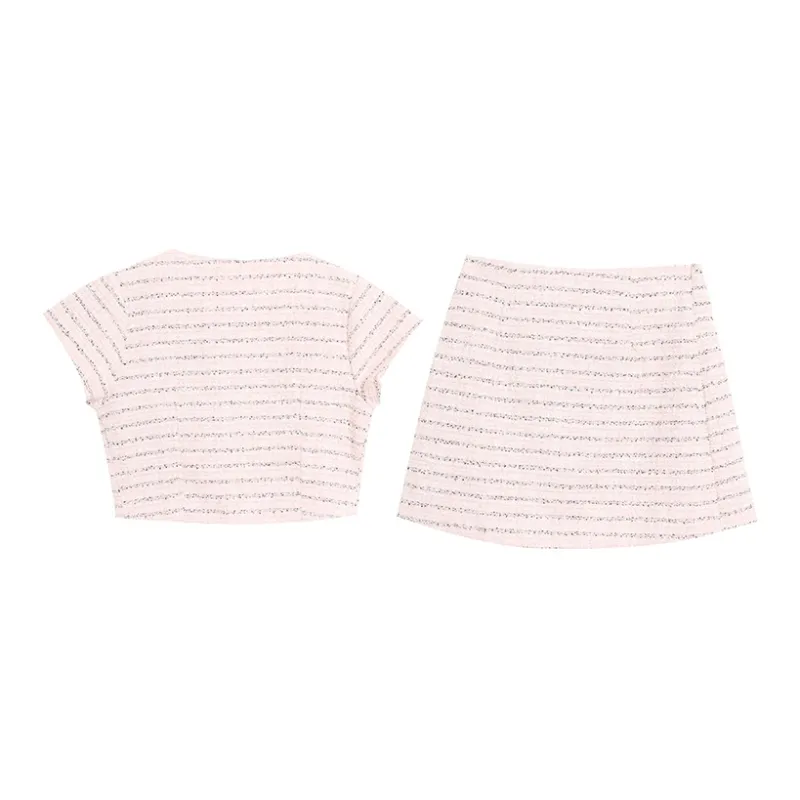 WOWI KCKS Skirt Set Women's Pink-1