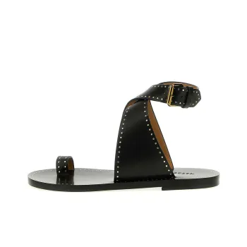 ISABEL MARANT Jools One Strap Sandals Women's Black