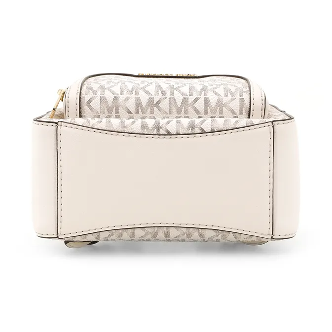 MICHAEL KORS Jaycee PVC Backpack Mini Women's Light Cream-7