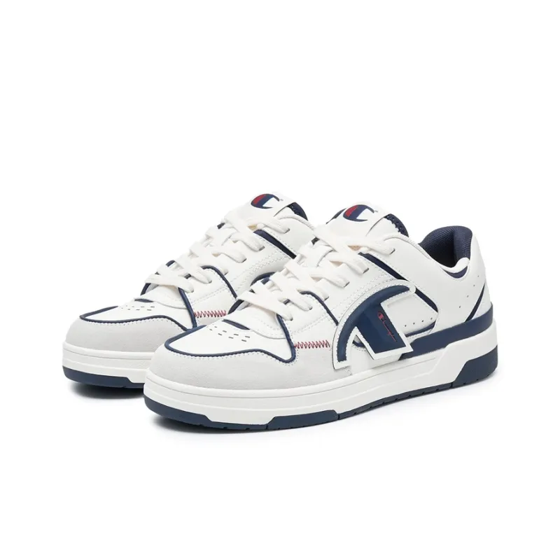 Champion Preppy Skate Low Top Skateboard Shoes Men's Blue-2
