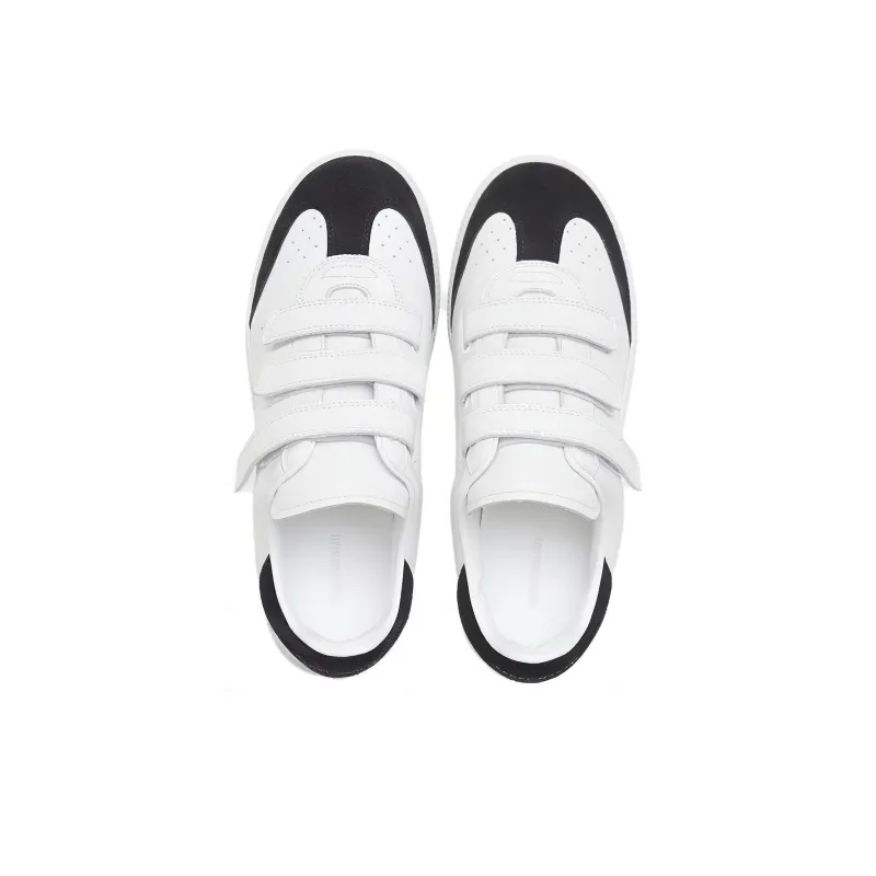 ISABEL MARANT BETH Stylish Skateboarding Shoes Women's White-3