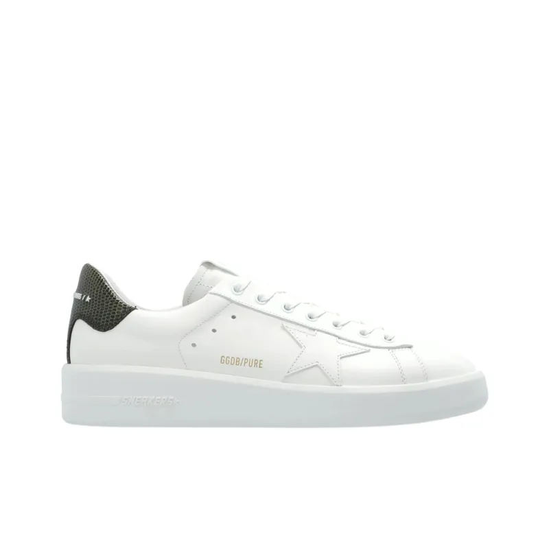 Golden Goose Pure New Low Top Skateboard Shoes Men's White-1