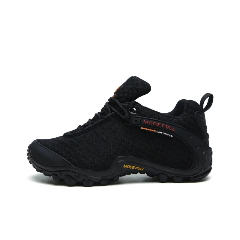 MODE FULL Anti Slip Wear Resistant Breathable Lightweight Coverage Low Top Hiking Shoes Men's-4