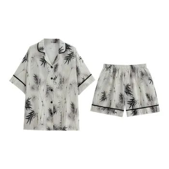 Yue Nei Pajama Set Women's Ink Wash Bamboo