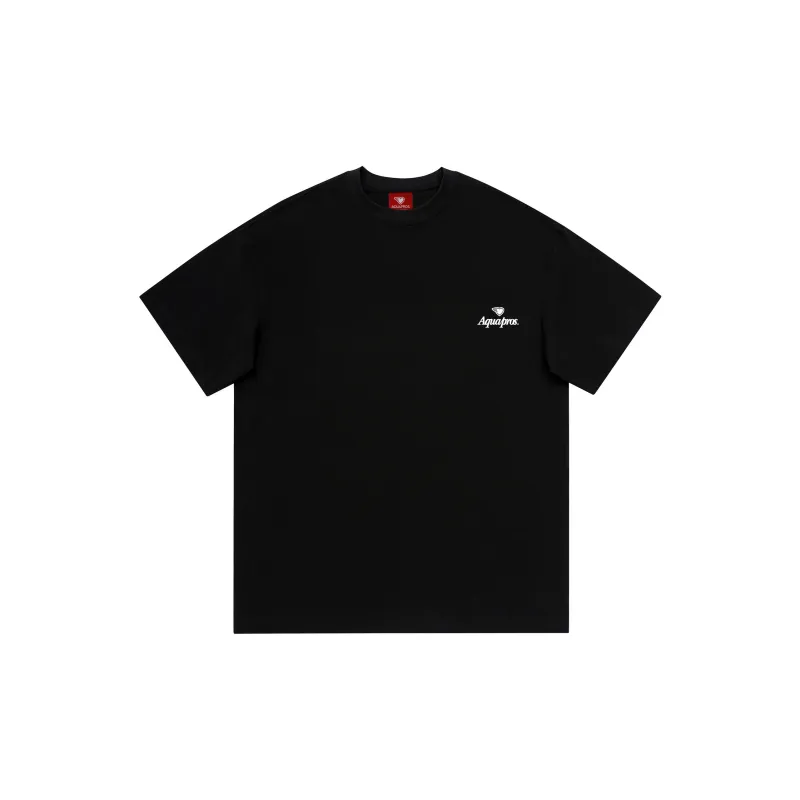 AQUAPROS T Shirts Unisex Black-1