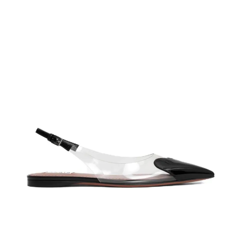 Alaia LE CŒUR Casual Single Shoes Women's Black-1