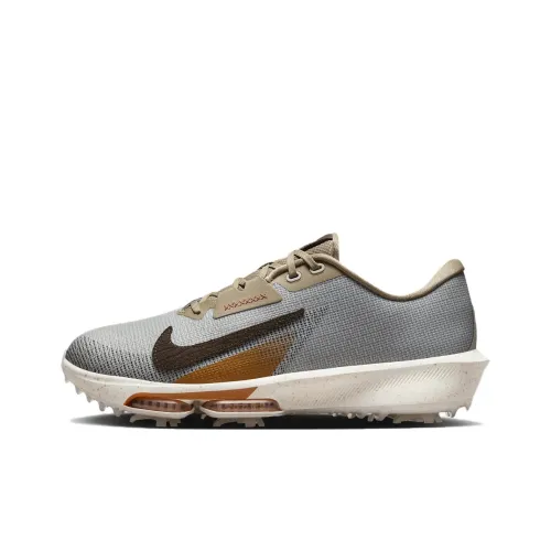 Nike Air Zoom Infinity Golf Shoes Unisex Low-Top Light Iron Ore/Sail/Khaki