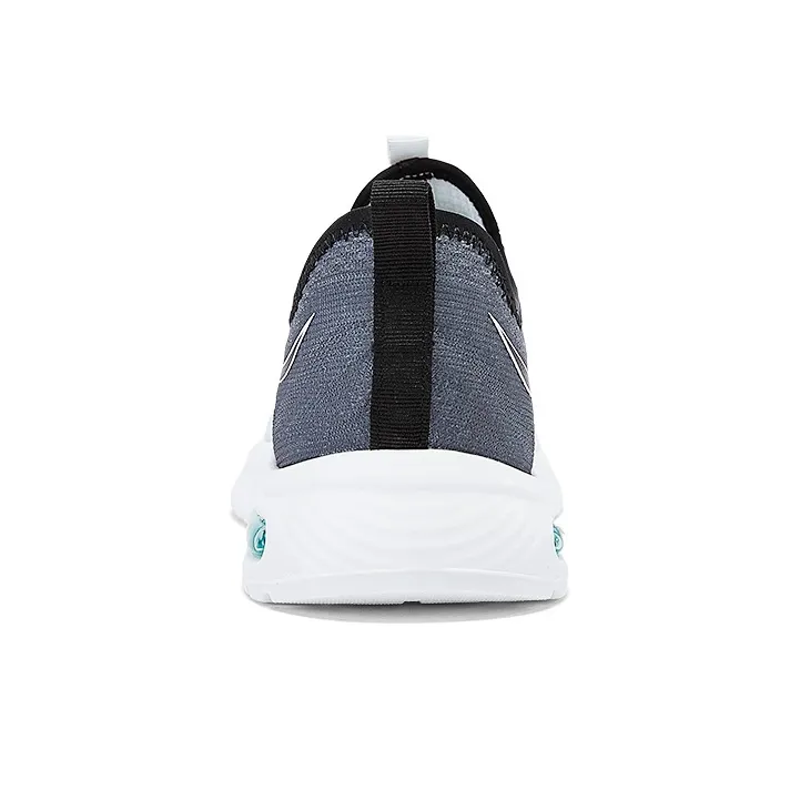 WARRIOR Running Shoes Men Low Top White, Black, Green, And Black Gray-2