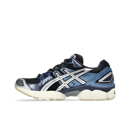 Asics GEL-Nimbus 9 Running Shoes Men Low-Top Black/Sterling Silver