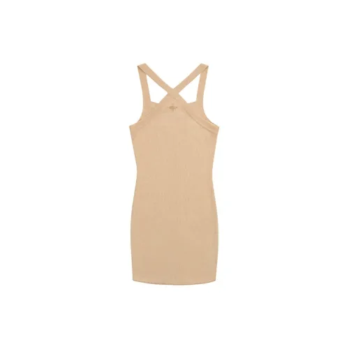 SMFK Slip Dresses Women's Sand