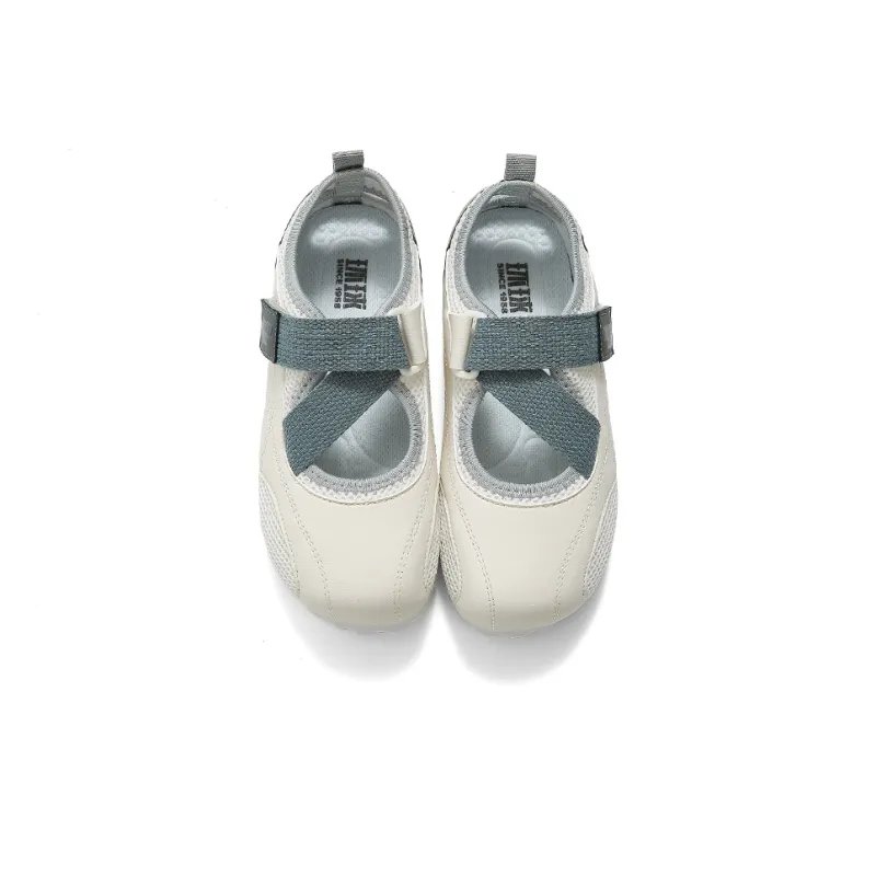 HUANQIU Flat Mary Jane Shoes Women's-4