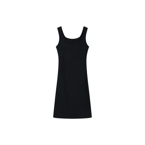 Garbege Slip Dresses Women's Black