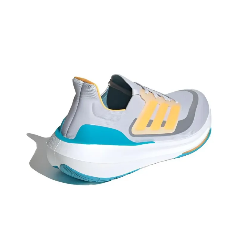 Adidas Ultra Boost Light Dash Grey Flash Orange Lucid Cyan-3