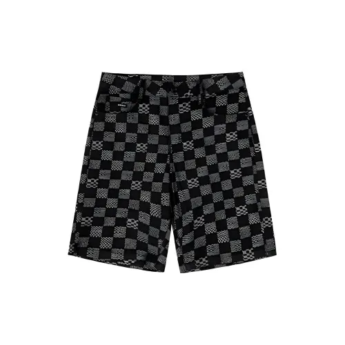 LESS IS MORE Denim Shorts Men's Black