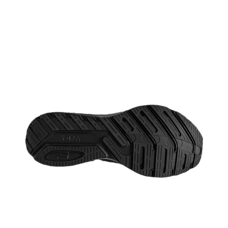 Brooks Launch 9 Breathable And Lightweight Low Top Marathon Running Shoes Men's Black White-5
