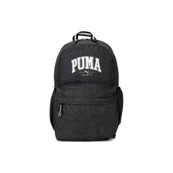 PUMA Fabric Backpack Medium Size Unisex Black