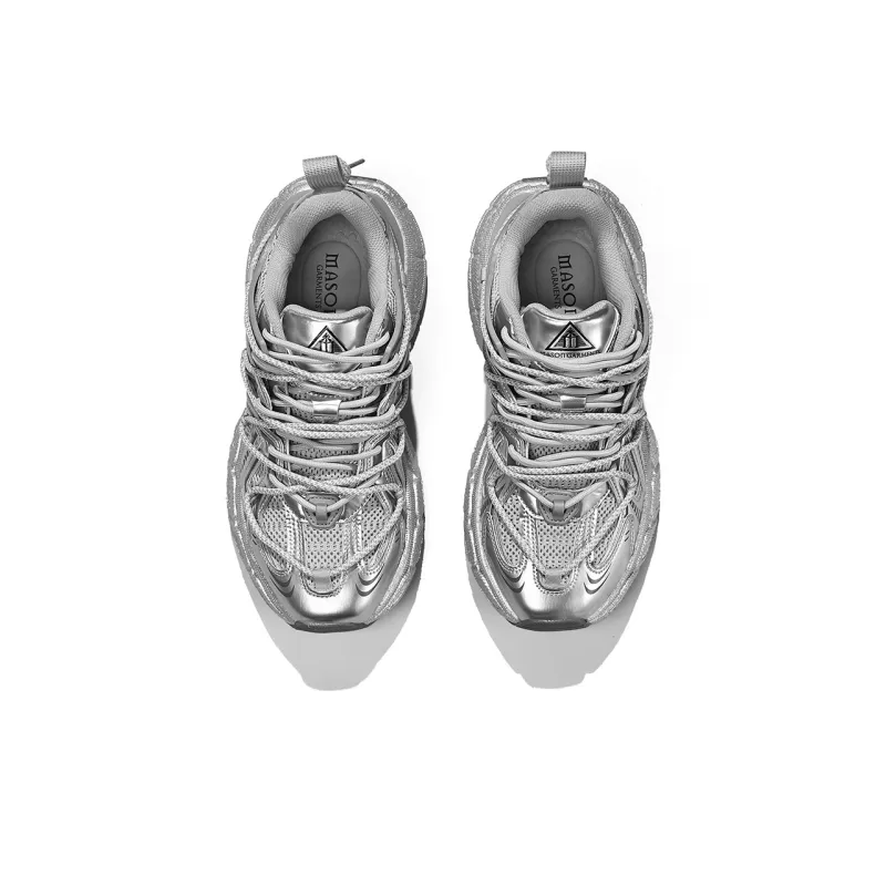 Masongarments Cage Series Abrasion Resistant, Breathable, Lightweight, Height Increasing Low Top Chunky Sneakers Unisex-28