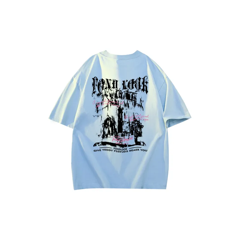 FONDLOOK T Shirts Unisex-14