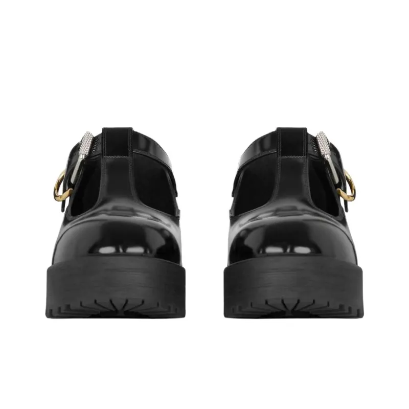 Givenchy Voyou Loafers 5.5cm Women's Black-2