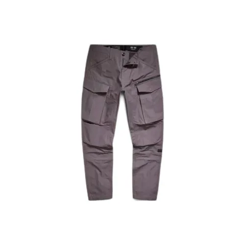 G-STAR RAW Cargo Pants Men Gray Purple