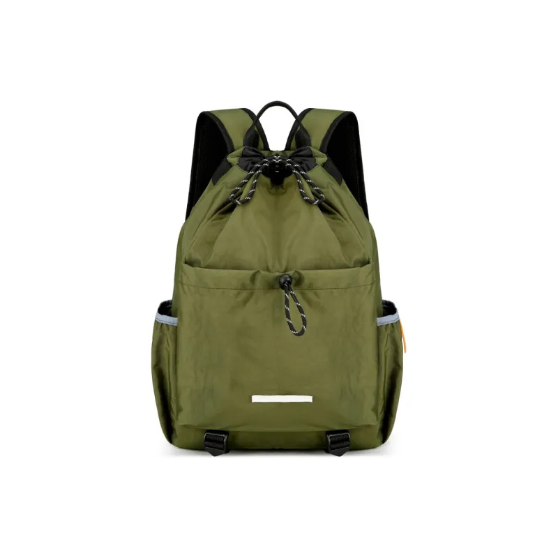GEERDUN Oxford Backpack Regular Unisex Black/Green/Blue-4