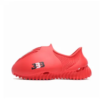 BBB x GENEGG Foam Runner Whale Shoes Fashion Trend Clogs Unisex Red