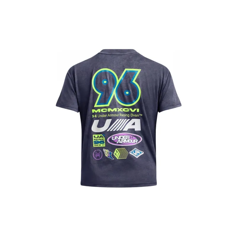 Under Armour T Shirt Women's Navy Blue-1