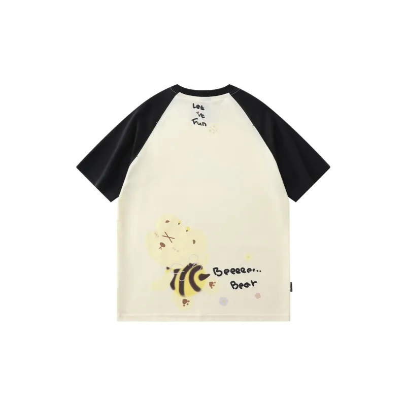 LAMLICKA T Shirt Unisex Apricot-1