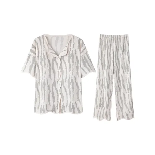 William Pajama Set Women's White