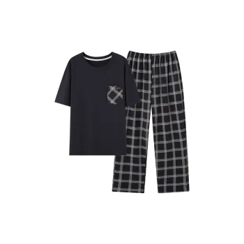 Mulong Family Pajama Set Men's Black